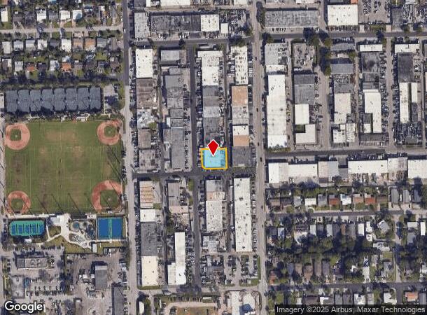 4020 Ne 5Th Ter, Oakland Park, FL Parcel Map