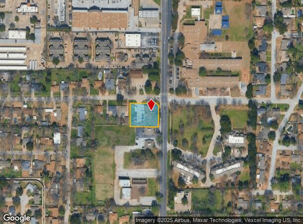 912 N Fielder Rd, Arlington, TX Parcel Map