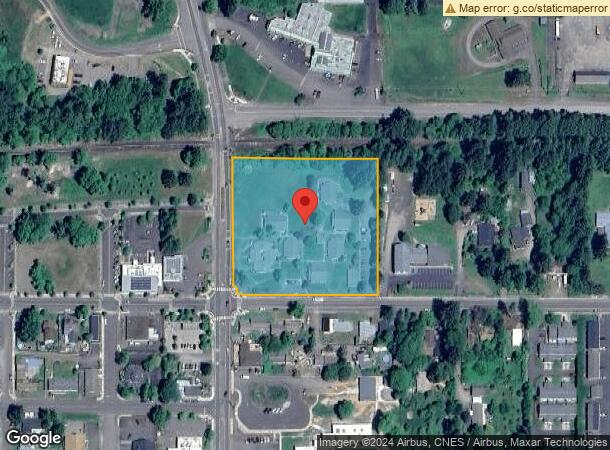  25115 E Broadway Ave, Veneta, OR Parcel Map