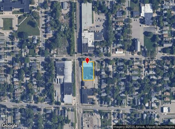  1339 Elizabeth Ave Nw, Grand Rapids, MI Parcel Map