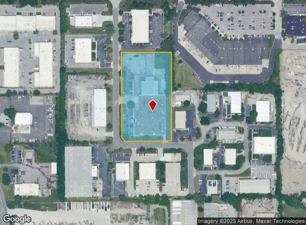 9605 Dice Ln, Lenexa, KS Parcel Map