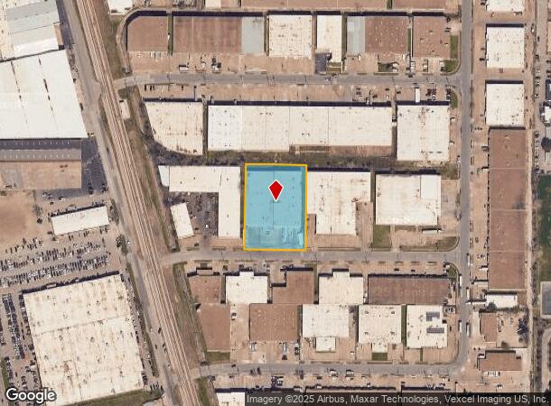  2851 Reward Ln, Dallas, TX Parcel Map