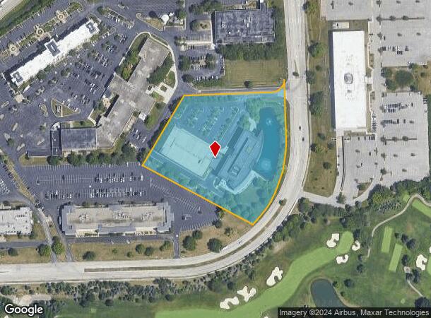  820 Jorie Blvd, Oak Brook, IL Parcel Map