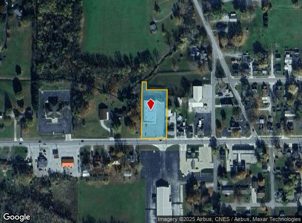 614 W Main St, Greentown, IN Parcel Map