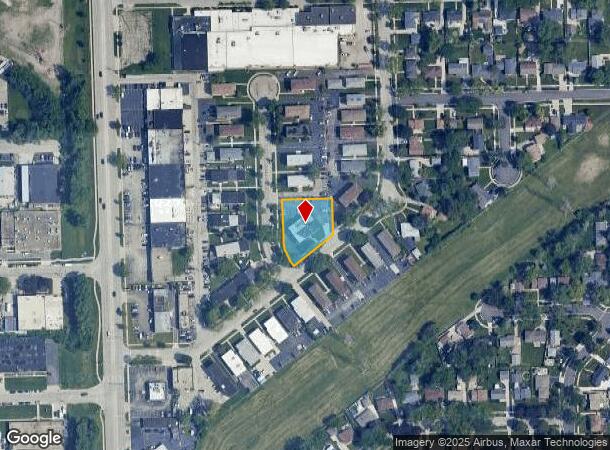  96 E Blecke Ave, Addison, IL Parcel Map