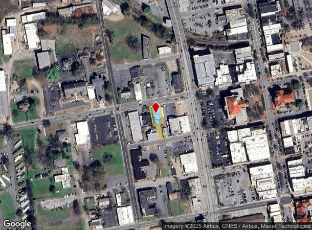  213 W Whitner St, Anderson, SC Parcel Map