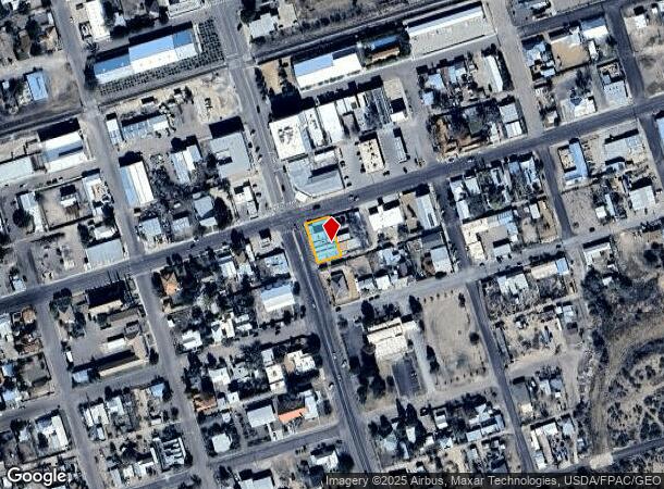  E San Antonio, Marfa, TX Parcel Map