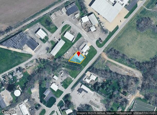  400 E Riverview Ave, Napoleon, OH Parcel Map