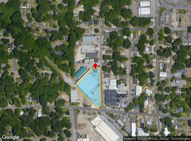  1560 Jean St, Montgomery, AL Parcel Map
