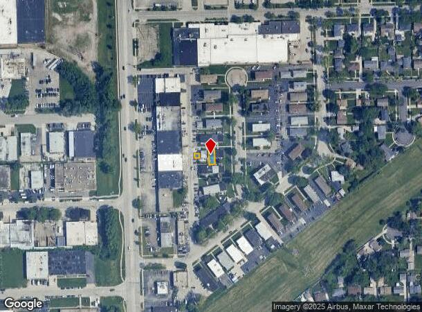  642 S Iowa Ave, Addison, IL Parcel Map