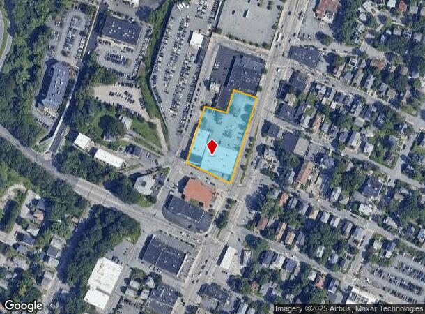  1246 N Main St, Providence, RI Parcel Map