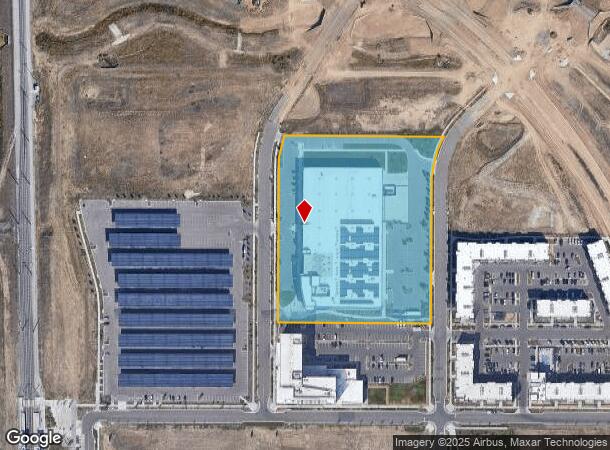  6144 Panasonic Way, Denver, CO Parcel Map