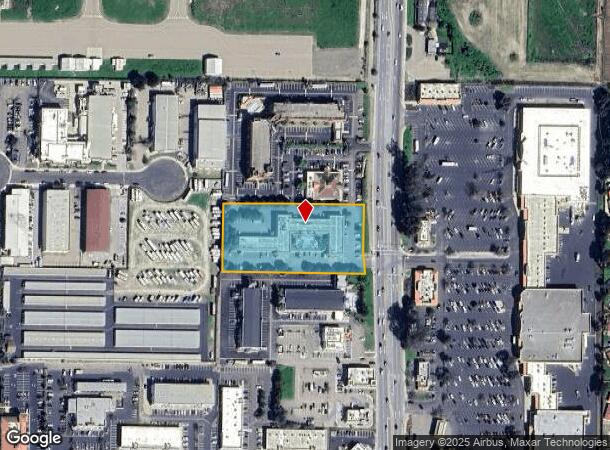  1521 N H St, Lompoc, CA Parcel Map