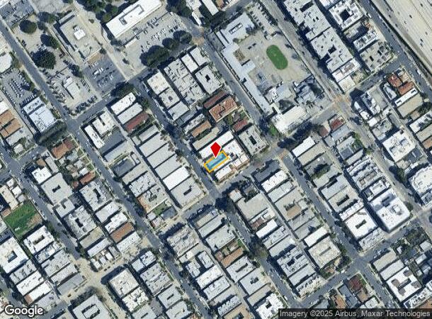  1750 Purdue Ave, Los Angeles, CA Parcel Map