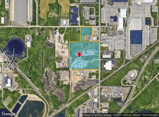  3900 S Creyts Rd, Lansing, MI Parcel Map