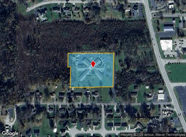  1350 N Todd Dr, Scottsburg, IN Parcel Map