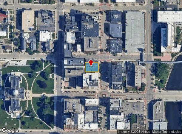  119 N Washington Sq, Lansing, MI Parcel Map