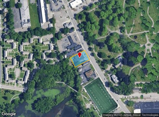  195 Grove St, Worcester, MA Parcel Map