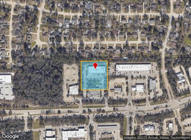  1644 Research Forest Dr, Shenandoah, TX Parcel Map