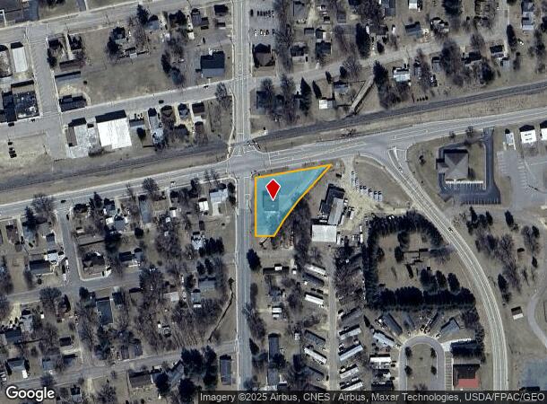 1104 Railroad Ave, Boyceville, WI Parcel Map