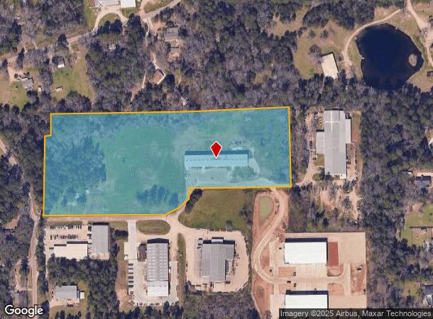 6697 Old Highway 105 W, Conroe, TX Parcel Map
