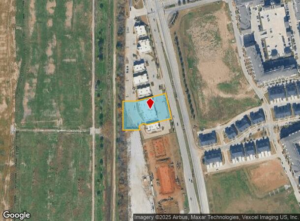  4100 N Collins St, Arlington, TX Parcel Map