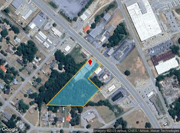  534 S Main St, Swainsboro, GA Parcel Map