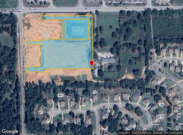  9540 Vaughn Rd, Pike Road, AL Parcel Map