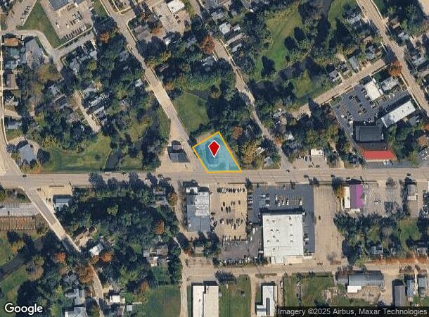 462 W Genesee St, Lapeer, MI Parcel Map