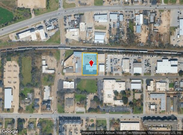  1133 W Main St, Arlington, TX Parcel Map