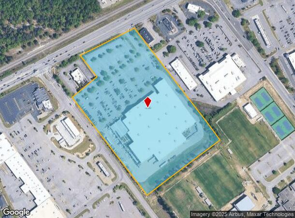  10106 Two Notch Rd, Columbia, SC Parcel Map