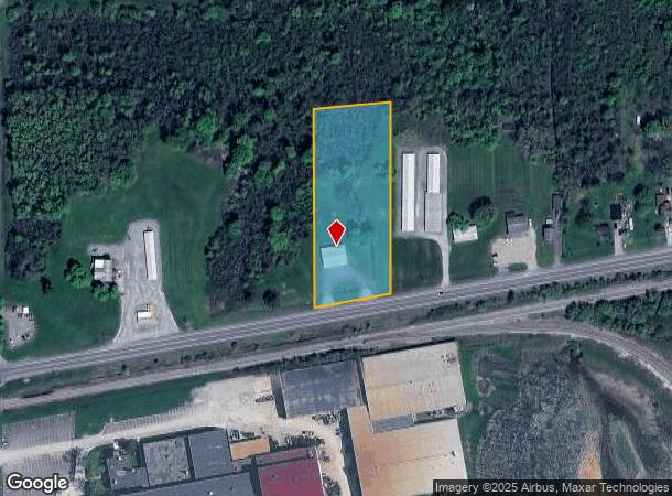  11693 Million Dollar Hwy, Medina, NY Parcel Map