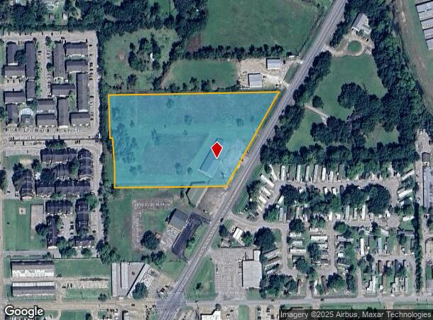 2327 E Mulberry St, Angleton, TX Parcel Map