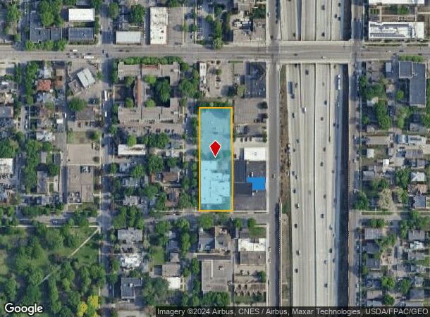  2123 Clinton Ave, Minneapolis, MN Parcel Map