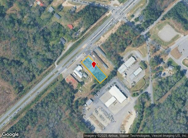 2713 Jefferson Davis Hwy, Warrenville, SC Parcel Map