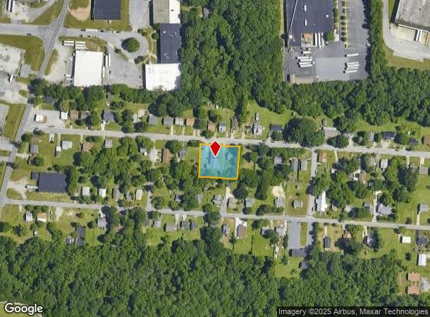  812 Nance Ave, High Point, NC Parcel Map