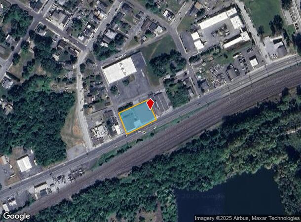  587 W High St, Pottstown, PA Parcel Map