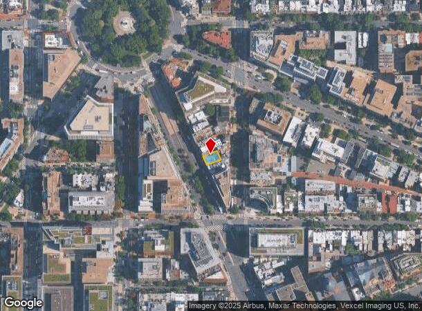1327 Connecticut Ave Nw, Washington, DC Parcel Map