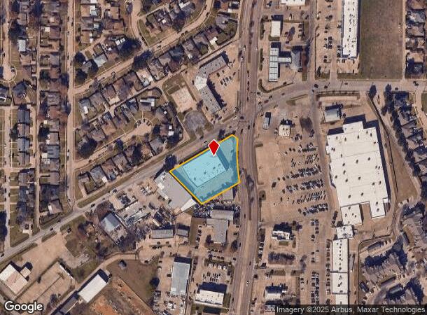  2317 N Galloway Ave, Mesquite, TX Parcel Map