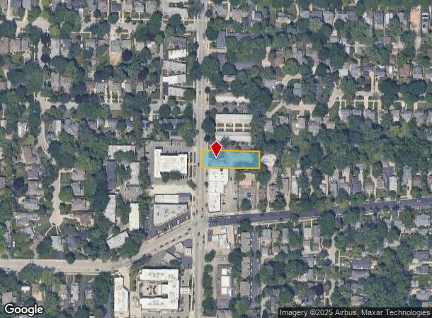  416 Ridge Rd, Wilmette, IL Parcel Map