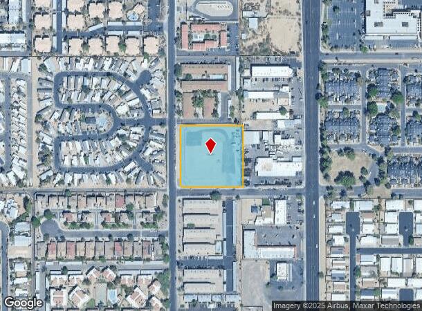 16601 N 31St St, Phoenix, AZ Parcel Map