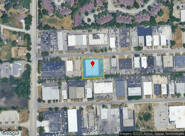 1107 Lunt Ave, Schaumburg, IL Parcel Map