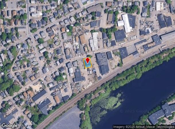  110 Felton St, Waltham, MA Parcel Map