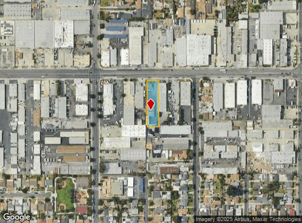  10332 Rush St, South El Monte, CA Parcel Map