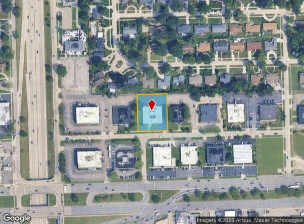  17700 Northland Park Ct, Southfield, MI Parcel Map