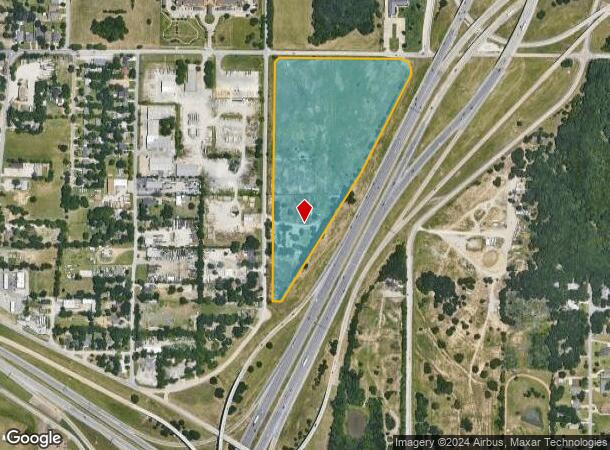  5324 S Peachtree Rd, Balch Springs, TX Parcel Map