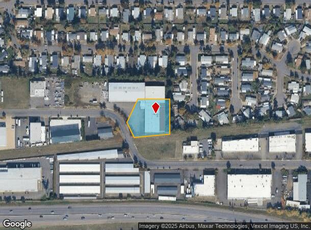 632 Shelley St, Springfield, OR Parcel Map