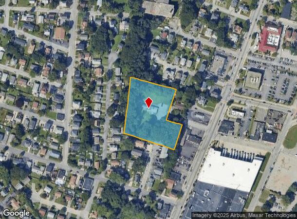 25 Seneca St, Cranston, RI Parcel Map