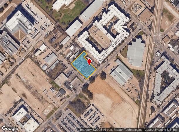  2411 Butler St, Dallas, TX Parcel Map