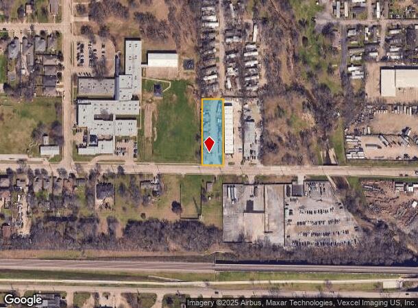 3727 Jackson St, Irving, TX Parcel Map